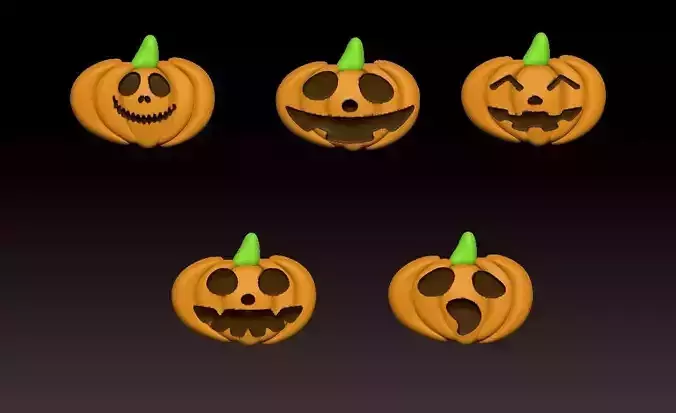 pumpkin cnc model  3D print model