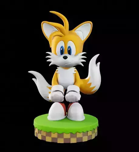 Tails Sonic joystick holder 