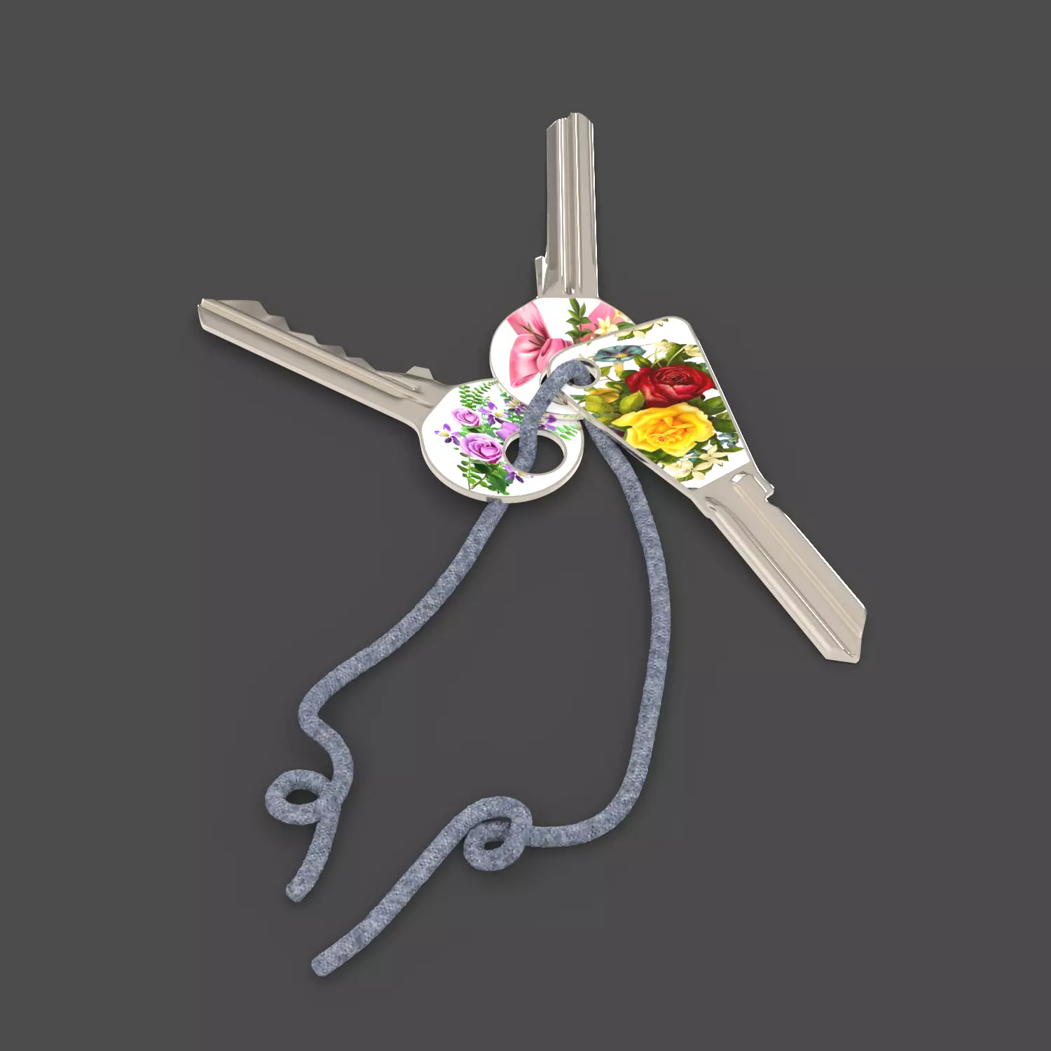 Keys 1 set of 3D model_0