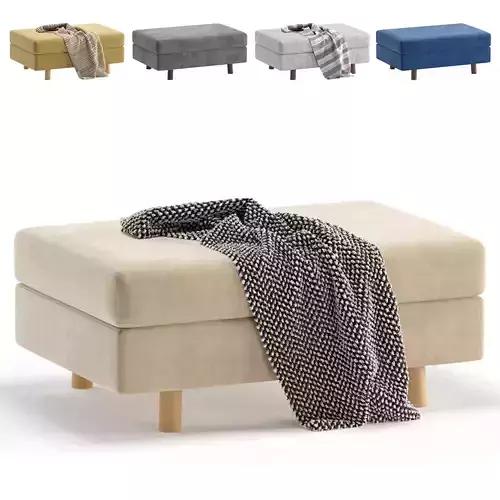 Pouf Amer Velvet Beige 5 Colors Version divan ru