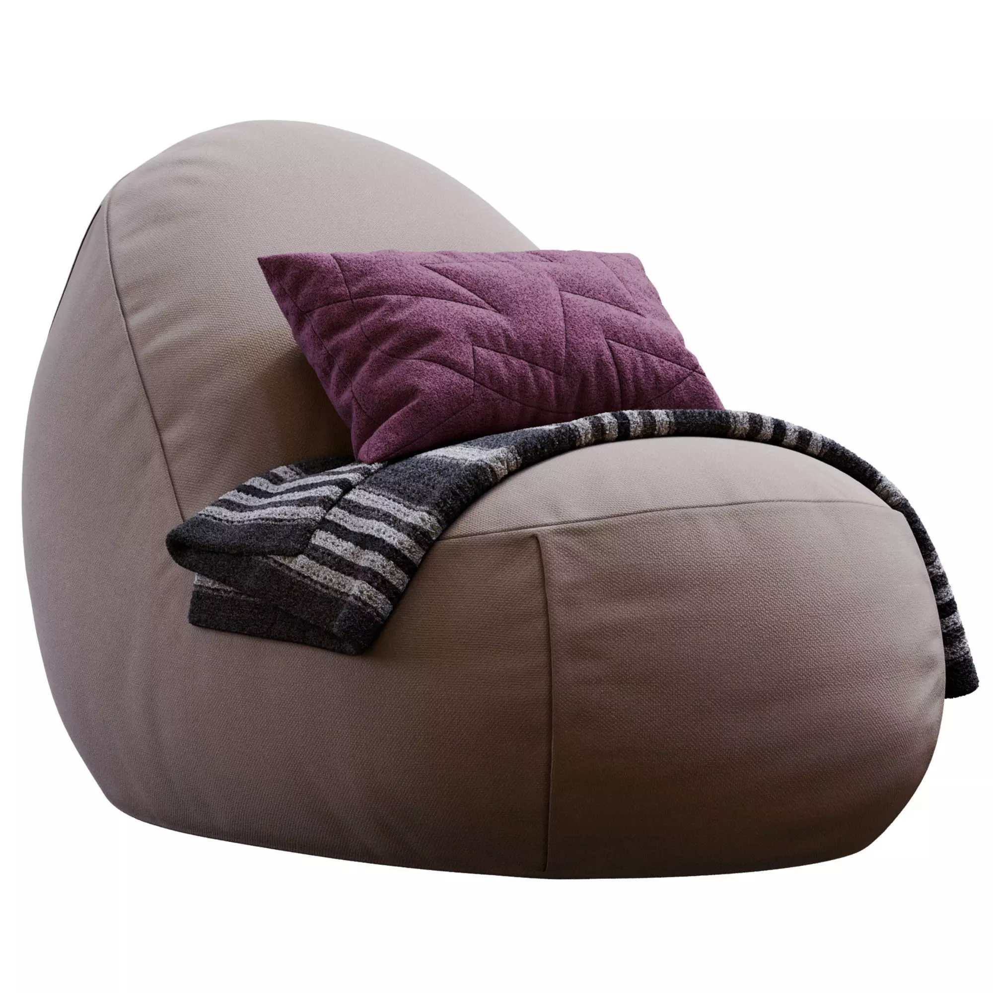 Pinto Fabric 3D model