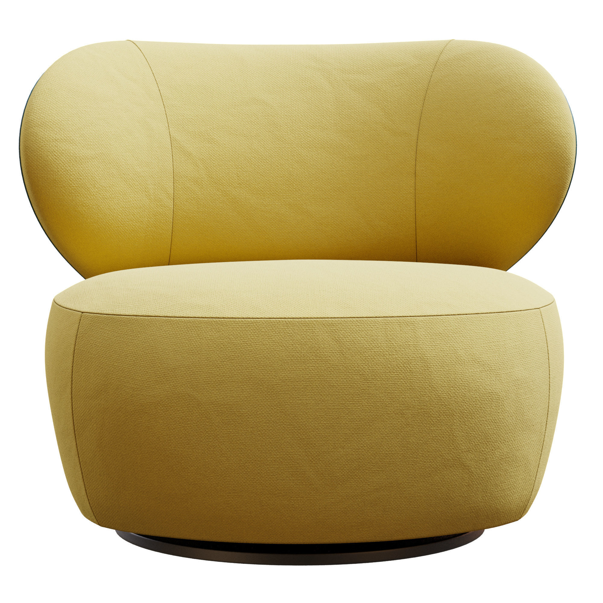Bao Armchair By Walter Knoll 3D model_4