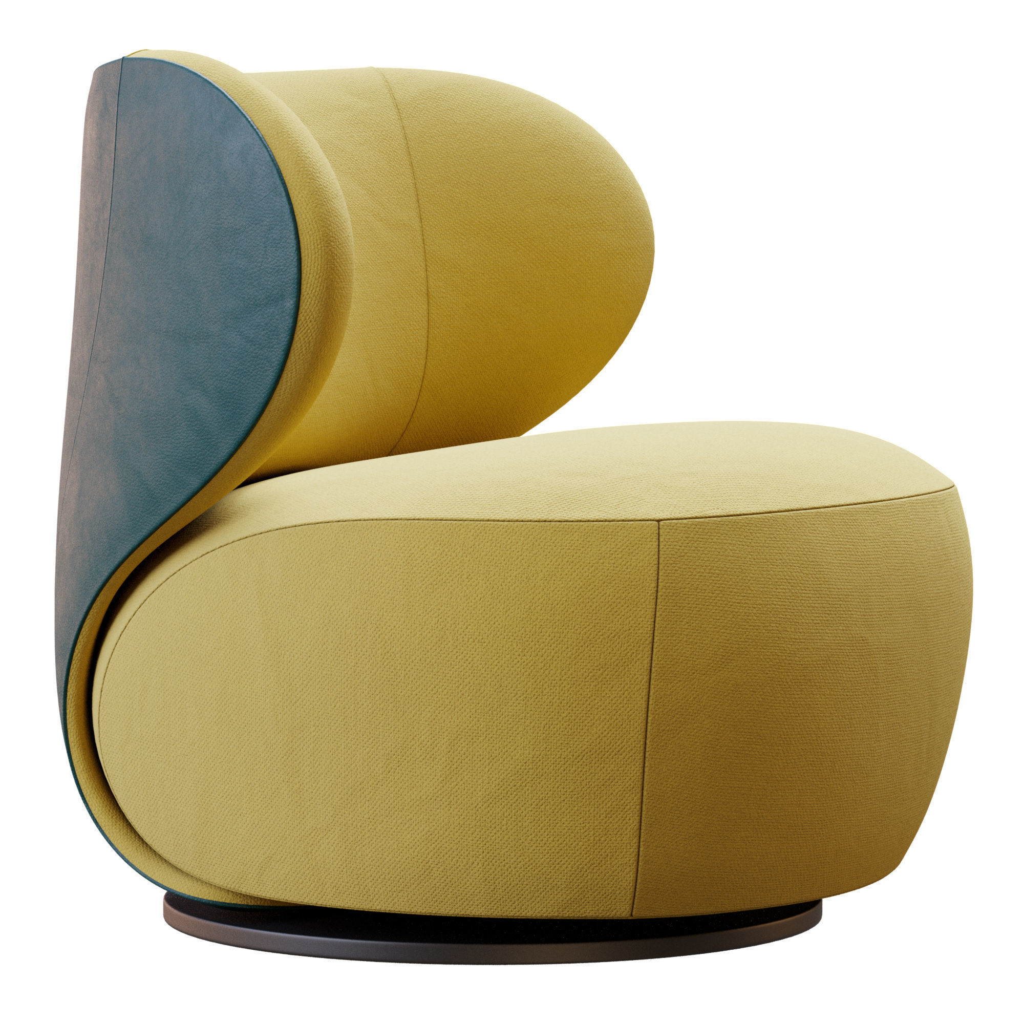 Bao Armchair By Walter Knoll 3D model_11