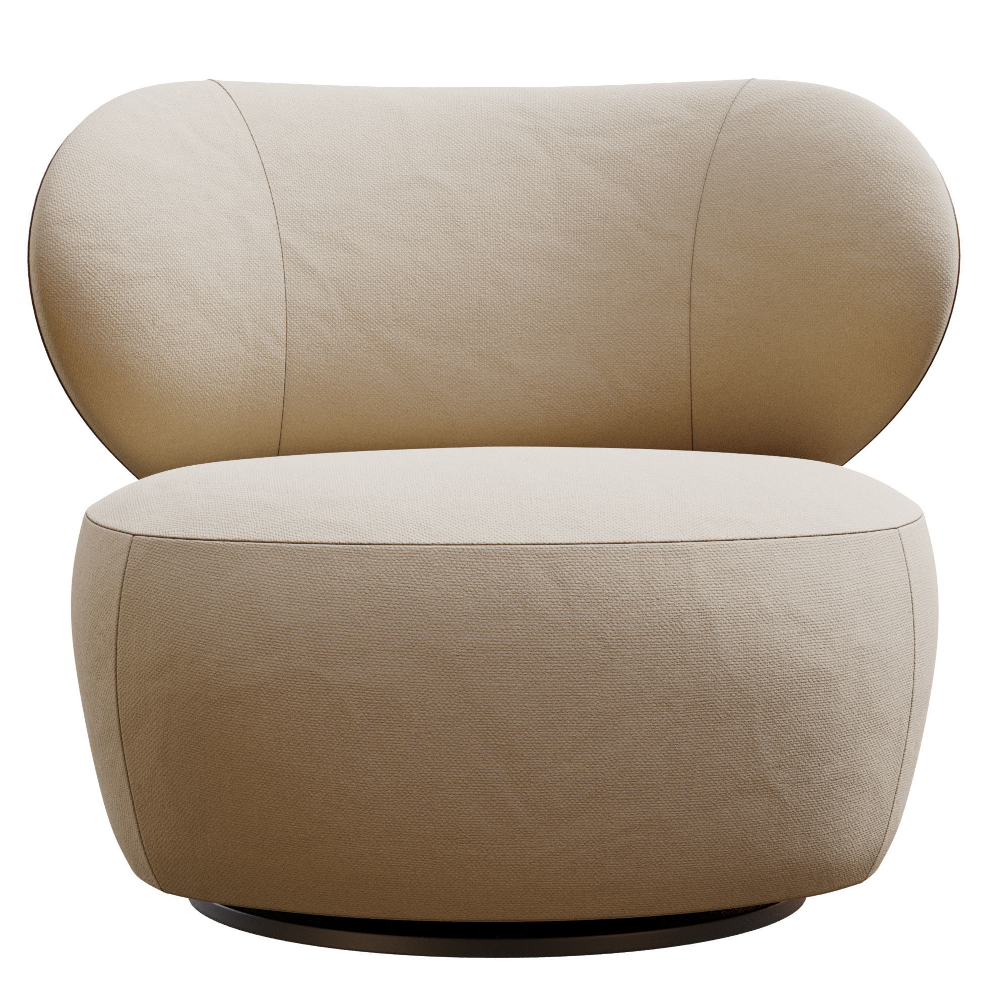 Bao Armchair By Walter Knoll 3D model_7