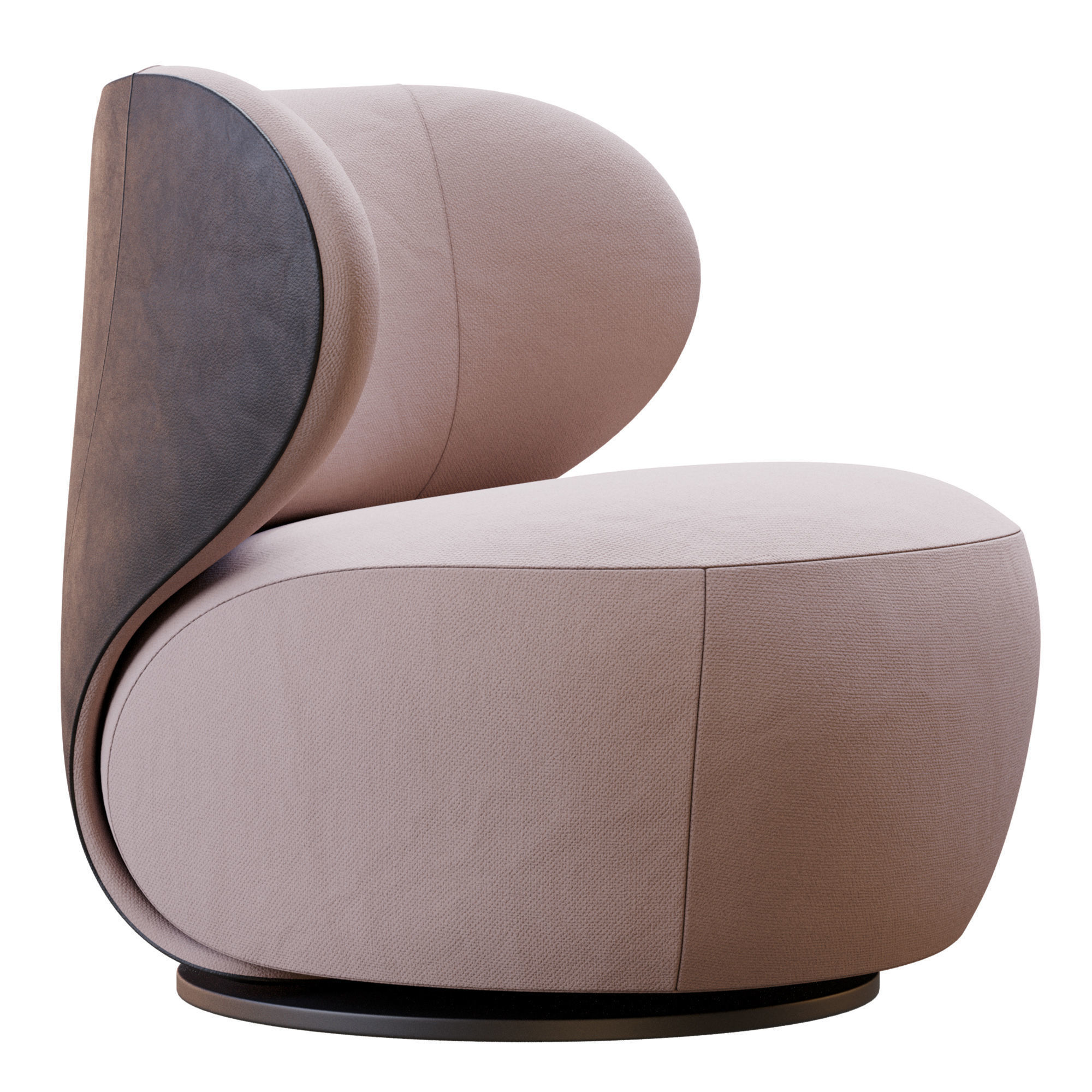 Bao Armchair By Walter Knoll 3D model_15