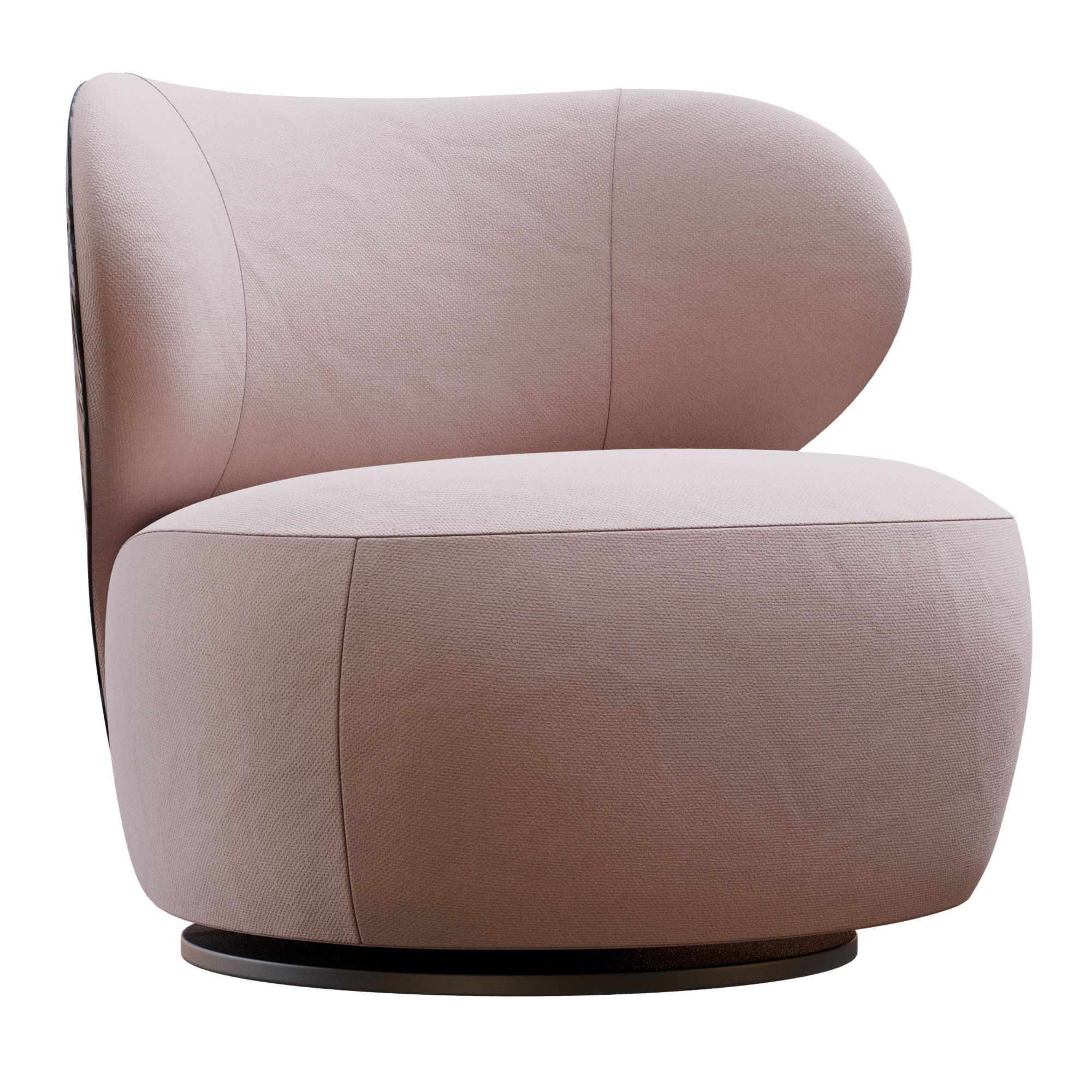 Bao Armchair By Walter Knoll 3D model_10