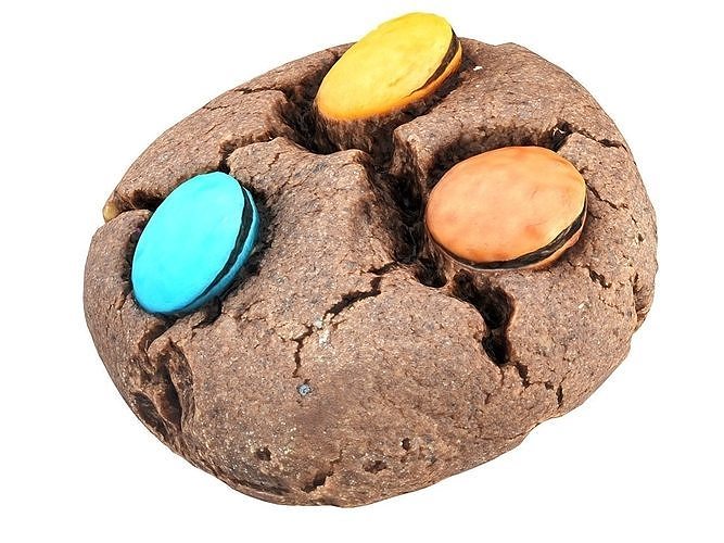 Cookie 10 Low-poly 3D model 2