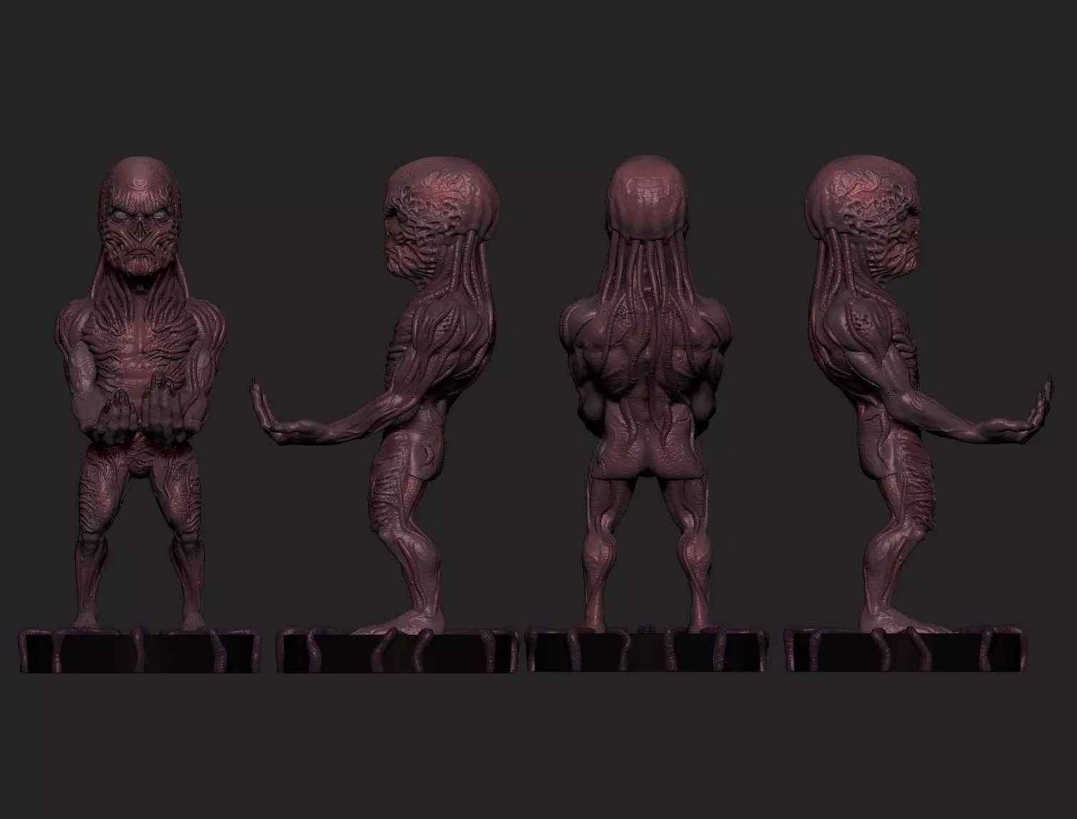 Vecna Stranger Things joystick holder 3D print model