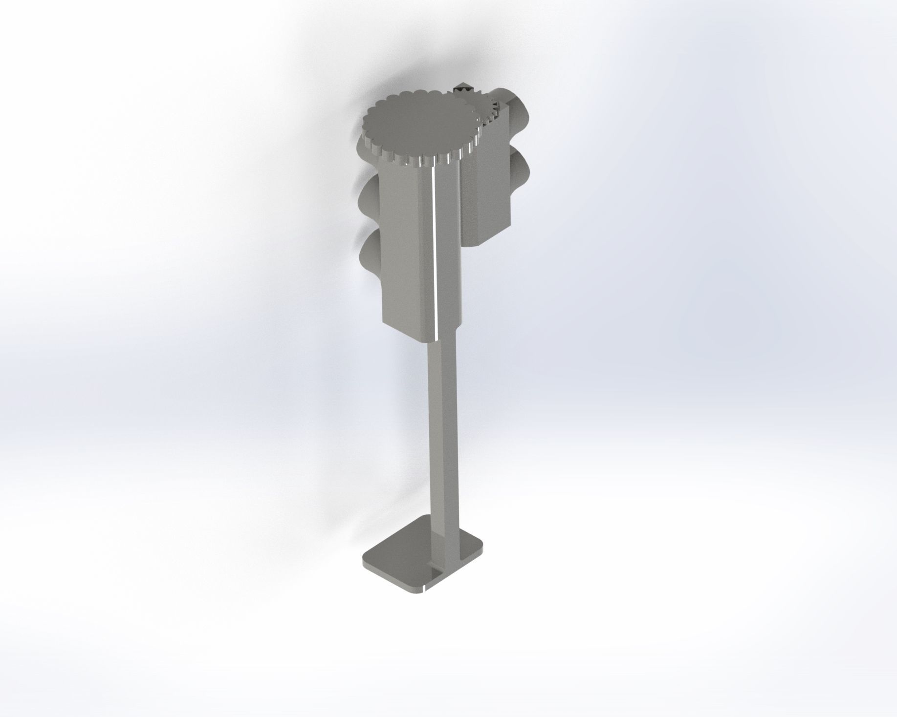 Trafic light for Kids 3D print model_2