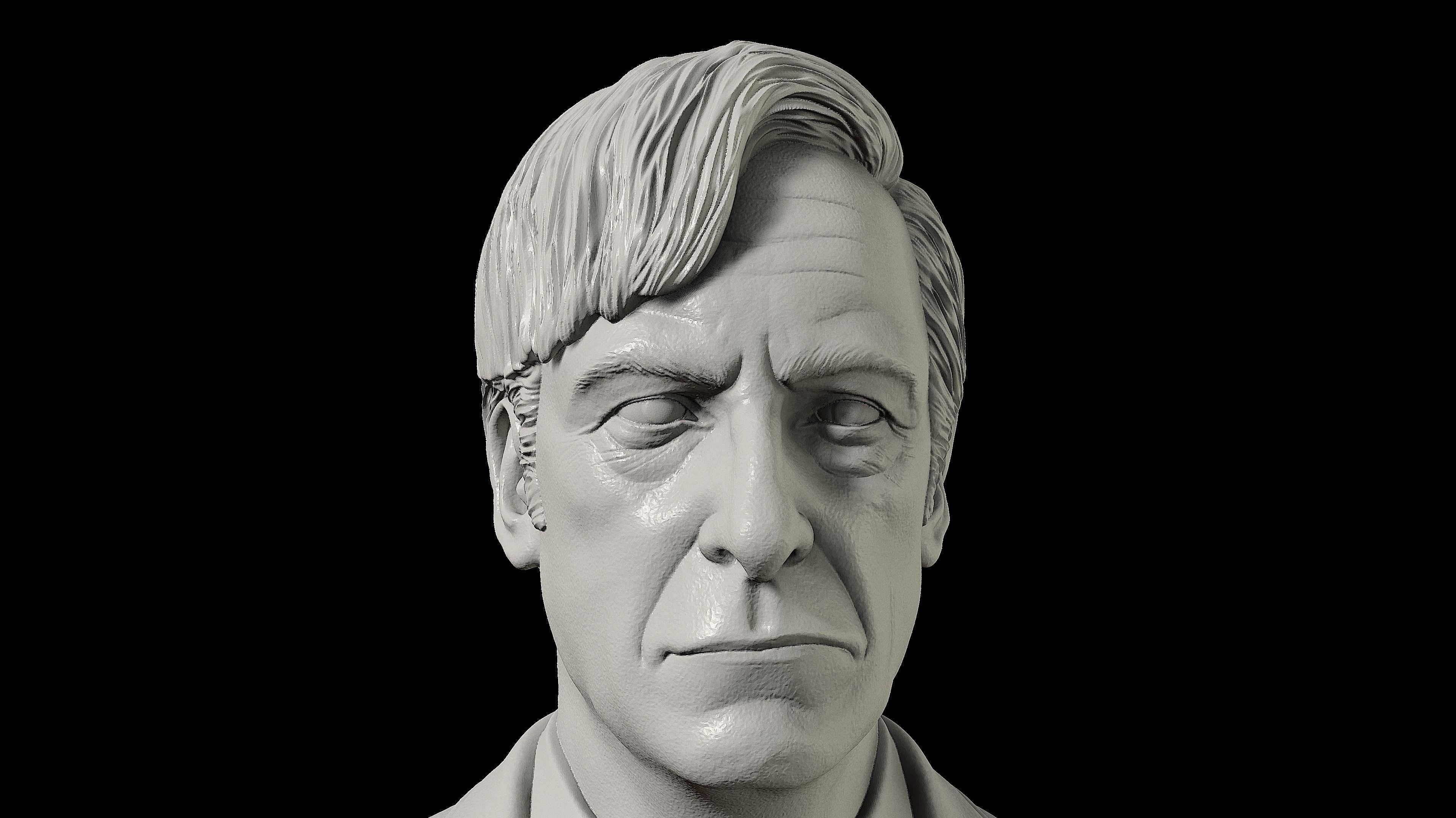 Saul Goodman Bust 3D print model_3