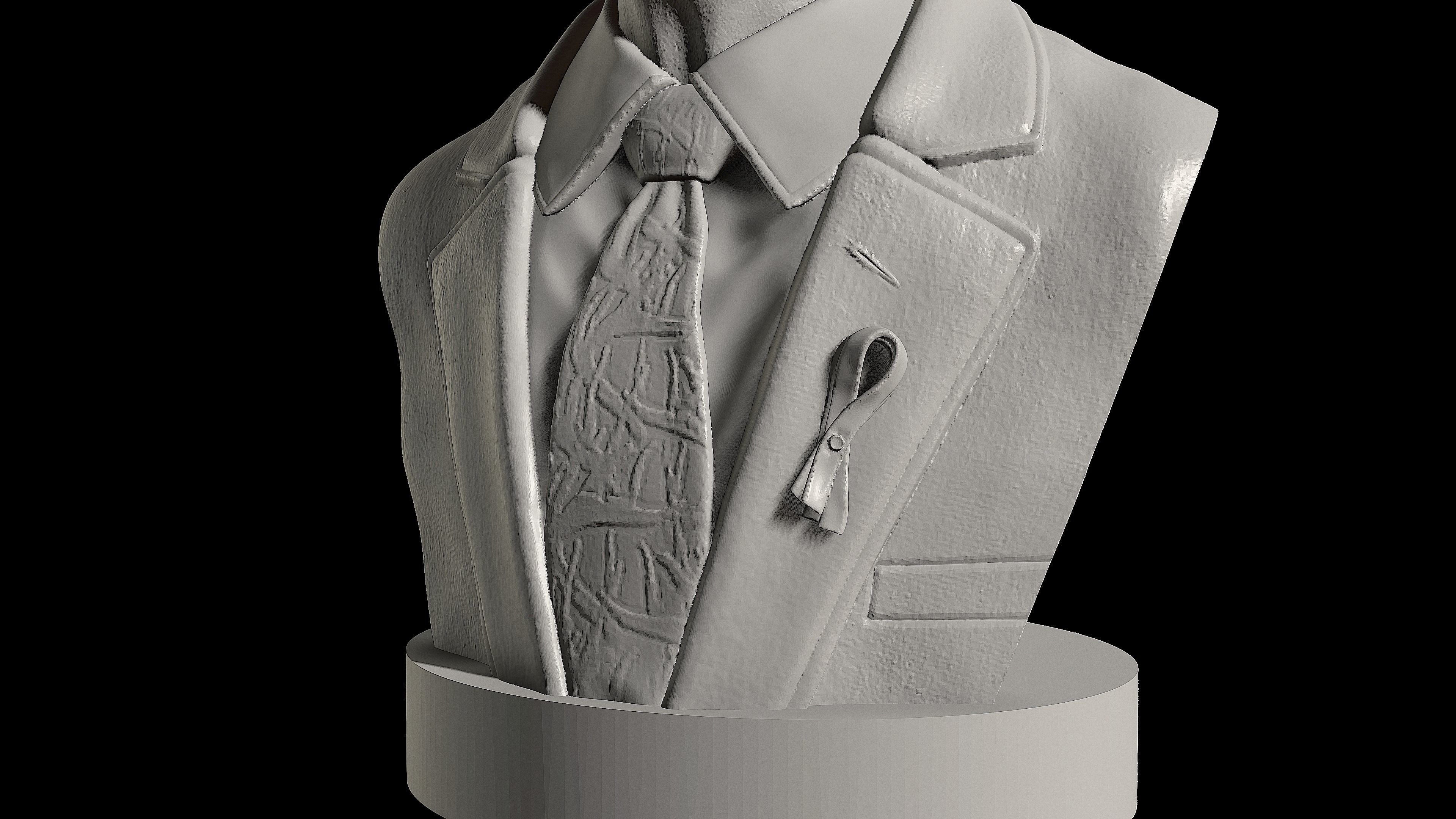 Saul Goodman Bust 3D print model_6