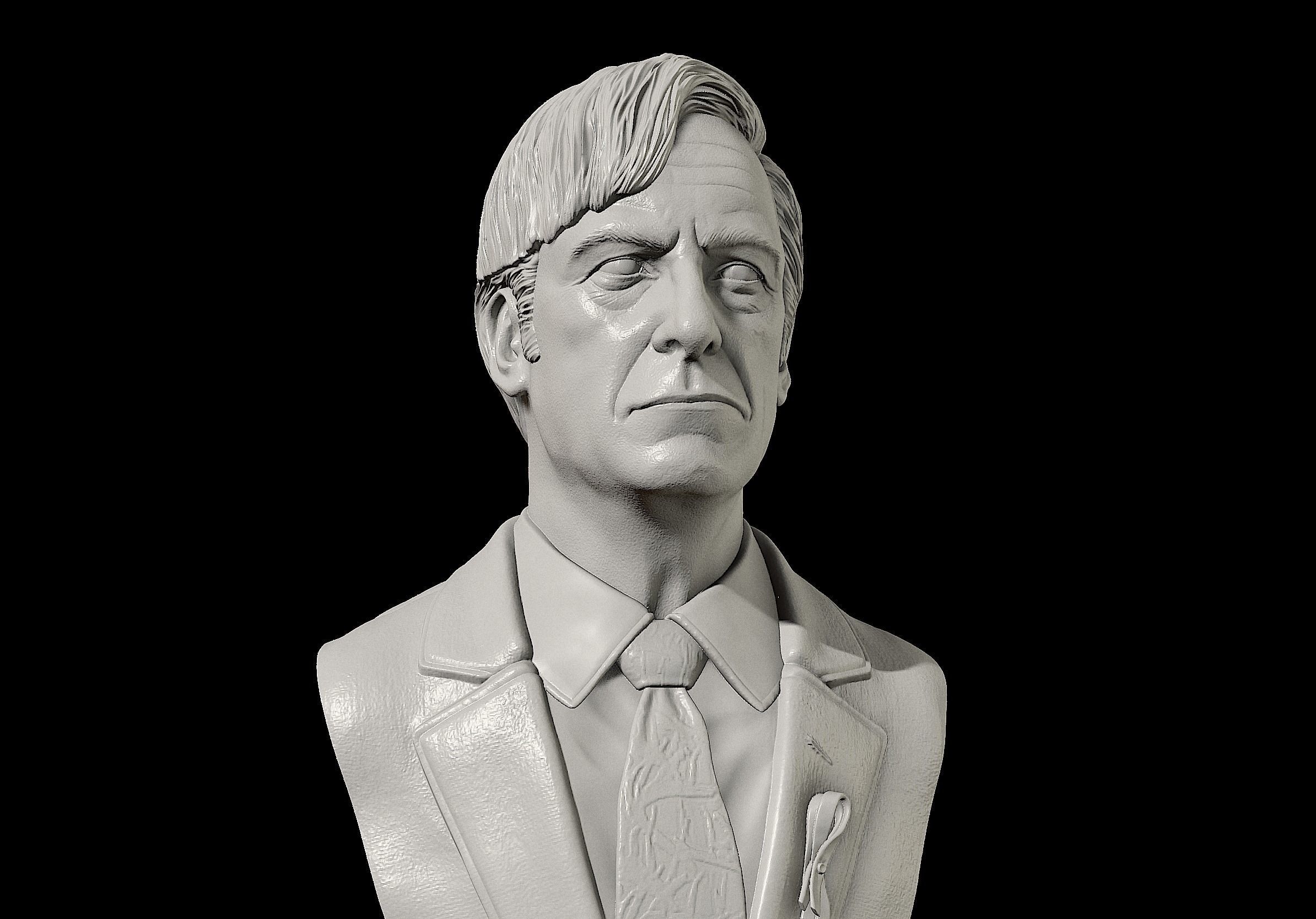 Saul Goodman Bust 3D print model_2