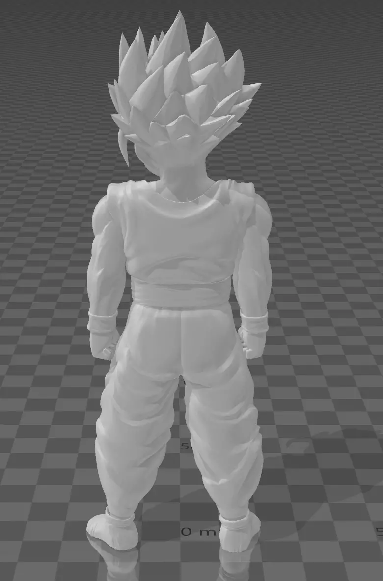 Teen Gohan 3D print model_0