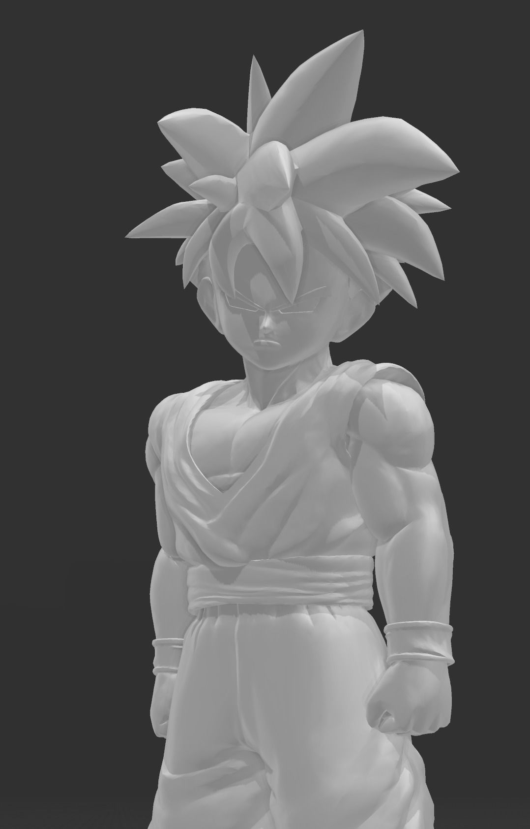 Teen Gohan 3D print model_5
