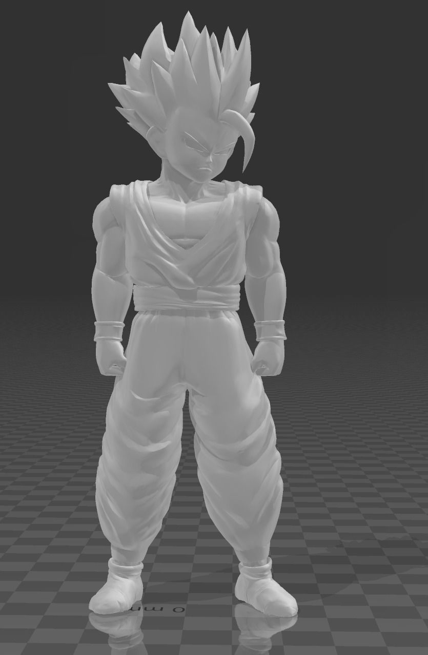 Teen Gohan 3D print model_1