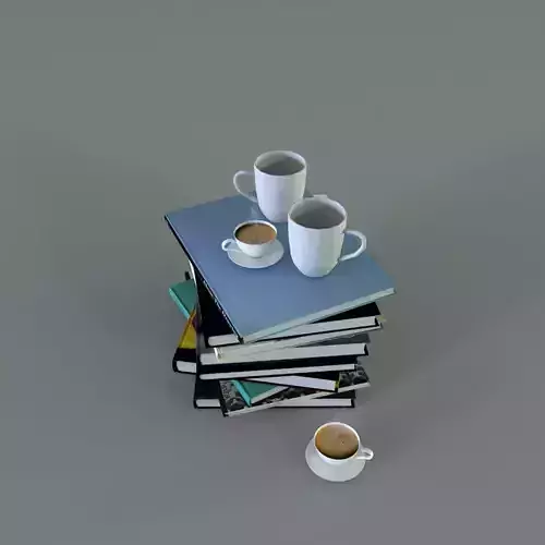 Book And Coffe Cup