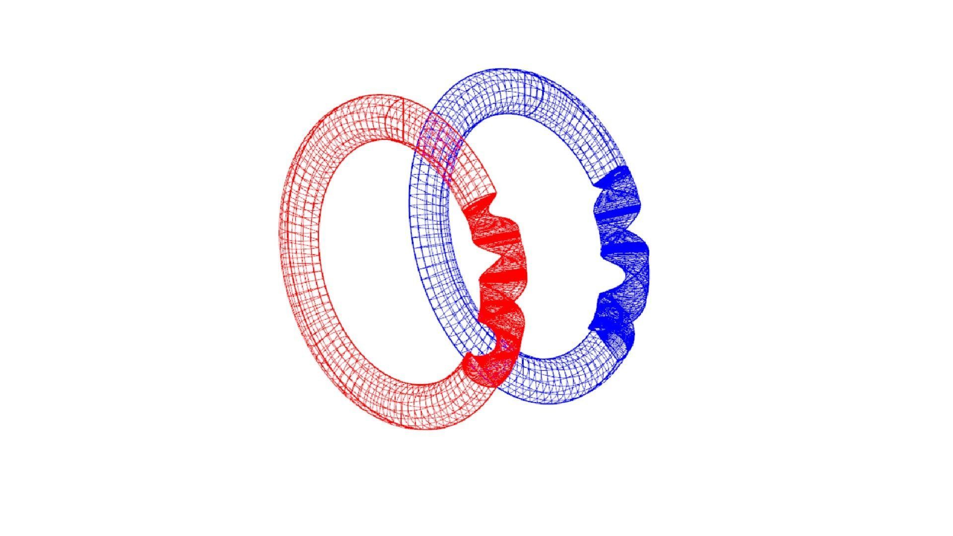 TWIST BAND RING 3D print model_6