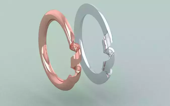 TWIST BAND RING