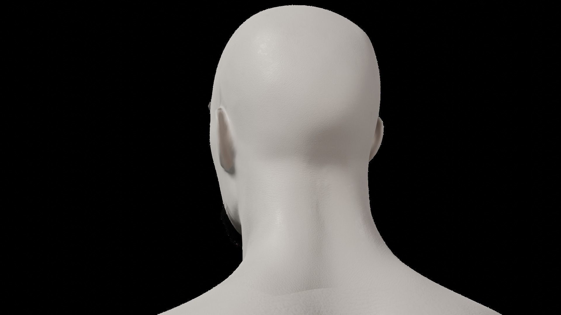 Professional Realtime Beard Pack Low-poly 3D model_35