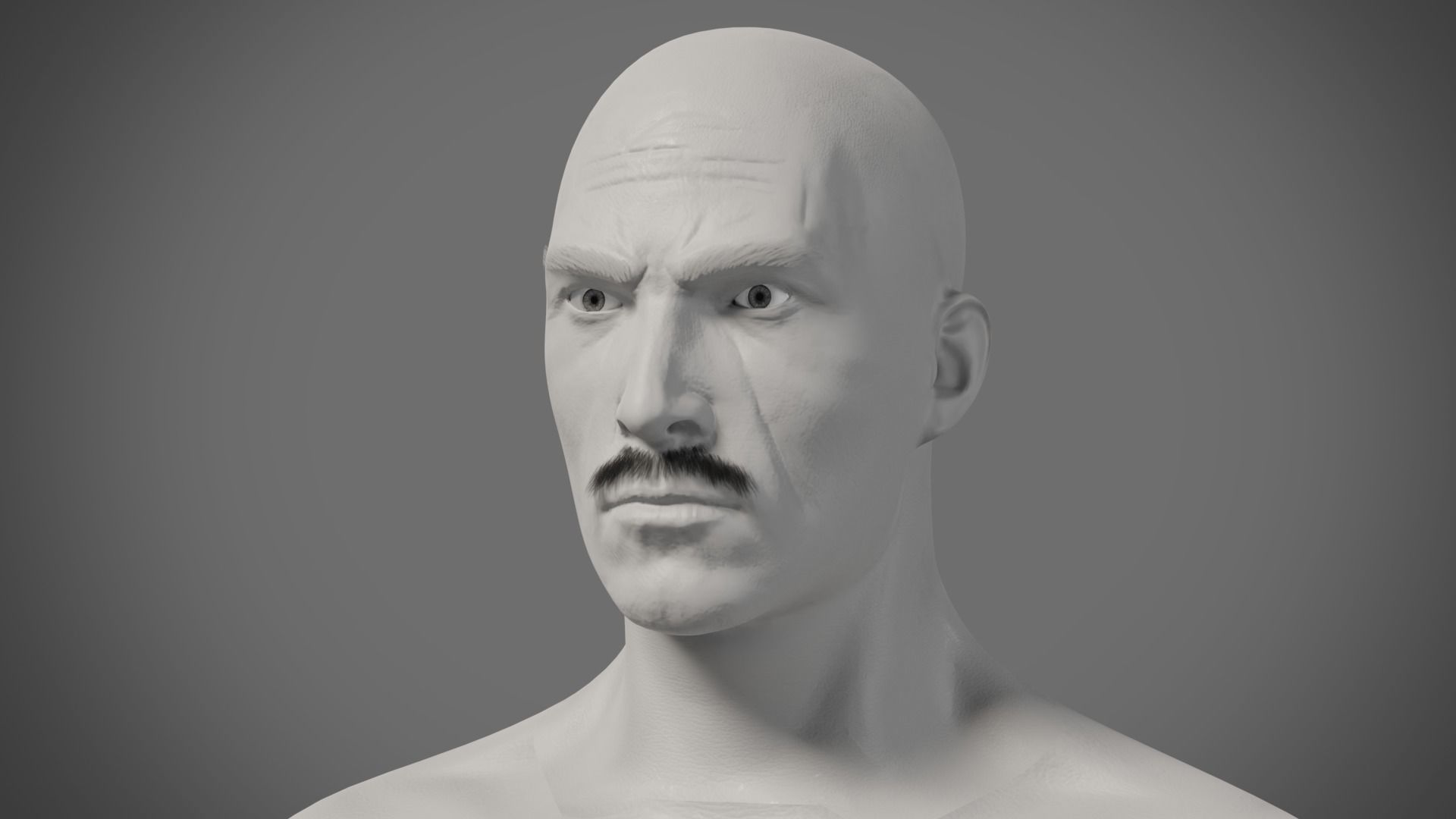 Professional Realtime Beard Pack Low-poly 3D model_21