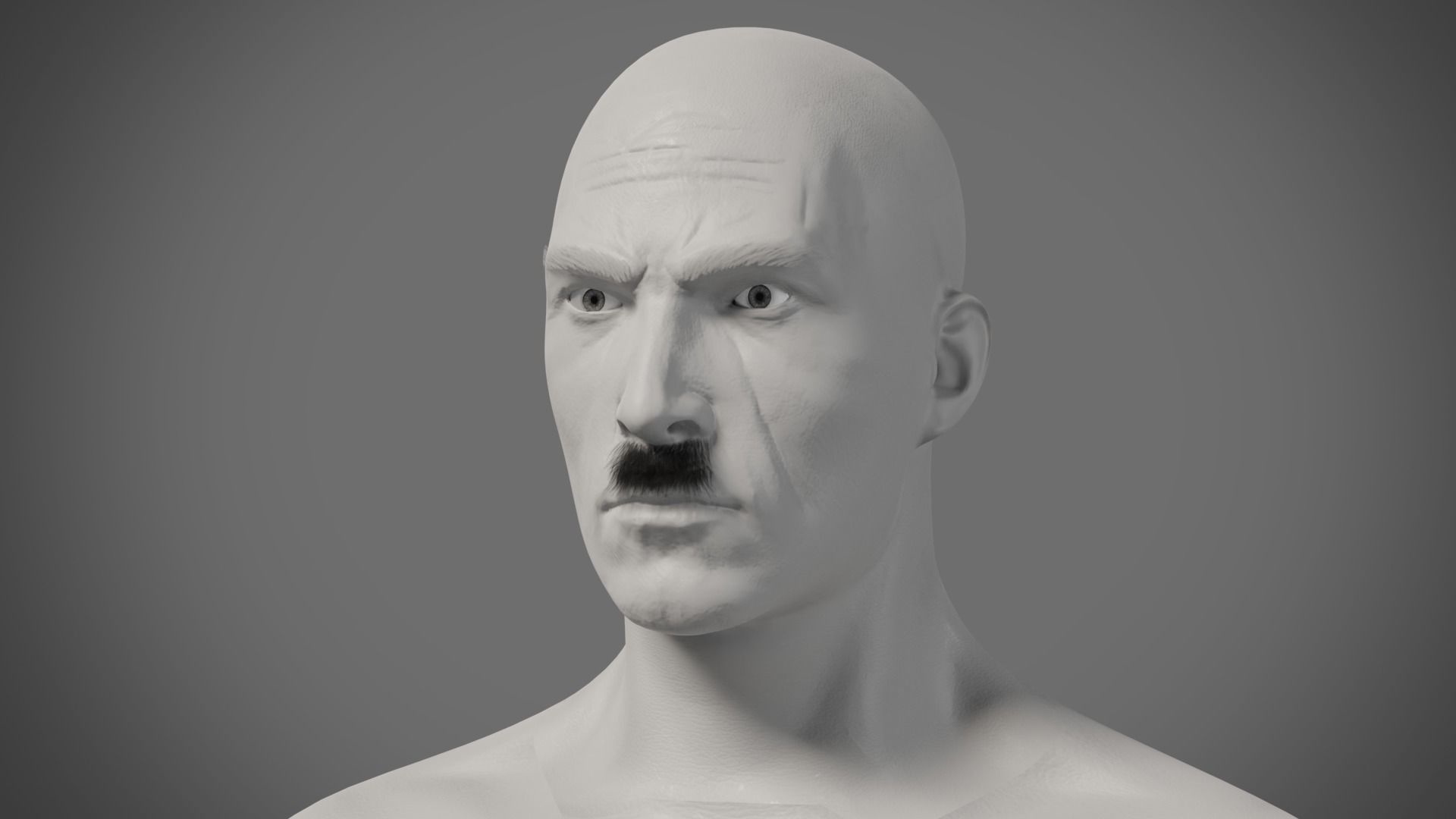 Professional Realtime Beard Pack Low-poly 3D model_10