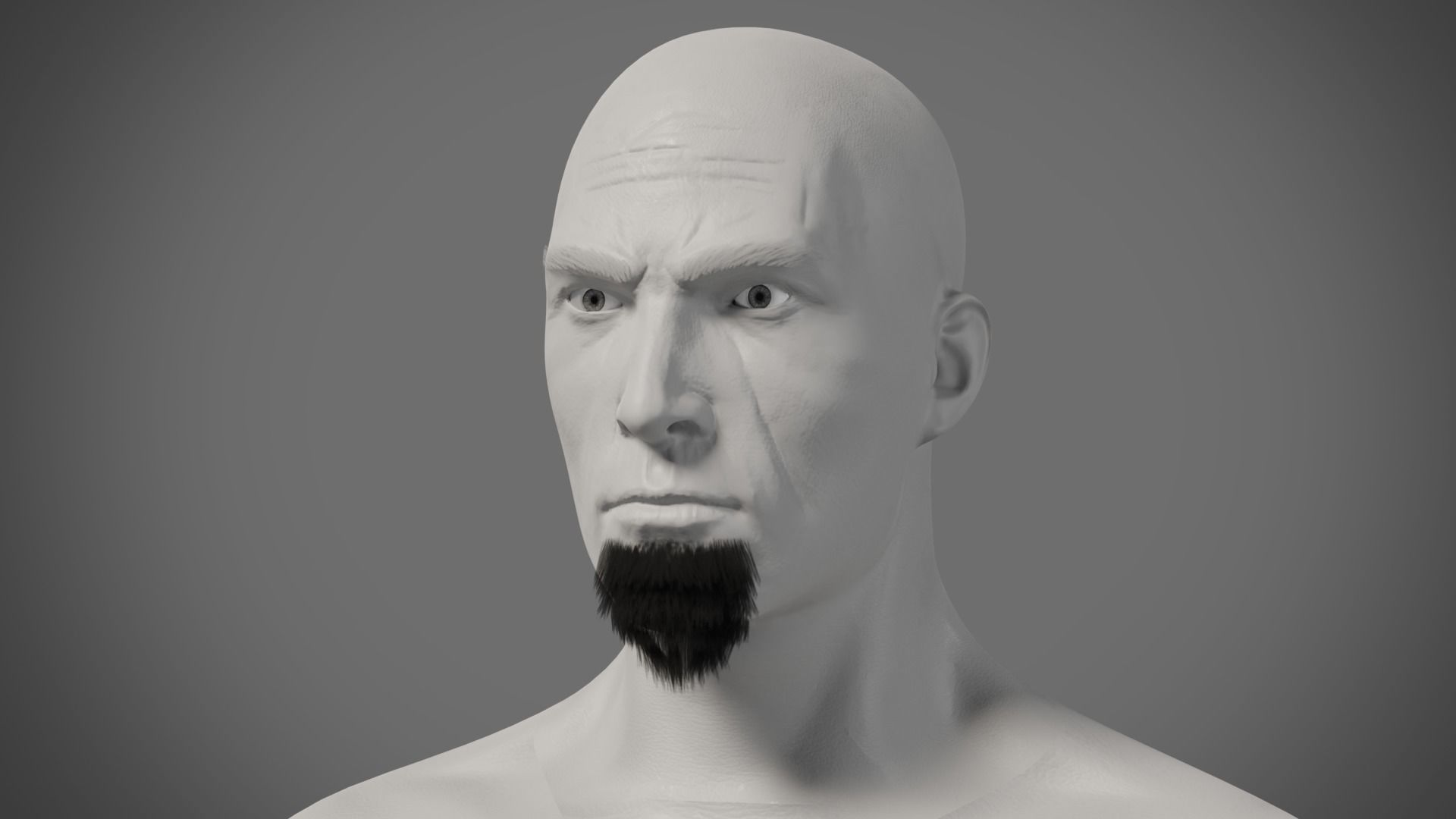 Professional Realtime Beard Pack Low-poly 3D model_20