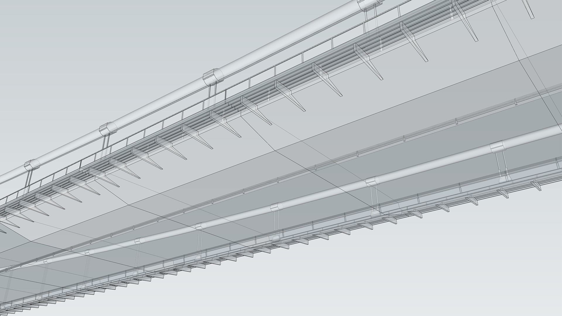 Fatih Sultan Mehmet Bridge - Istanbul - Turkey Low-poly 3D model_8