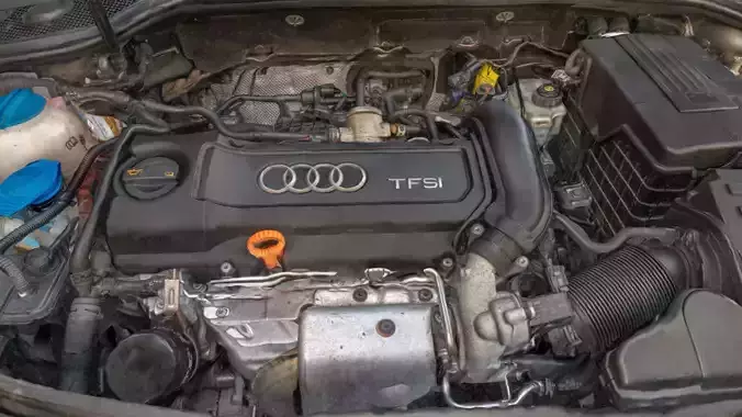 Audi TFSI engine - scanned Free 3D model