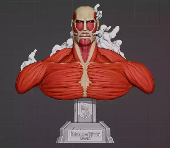 Attack on Titan-Titan Colossal 3D print model