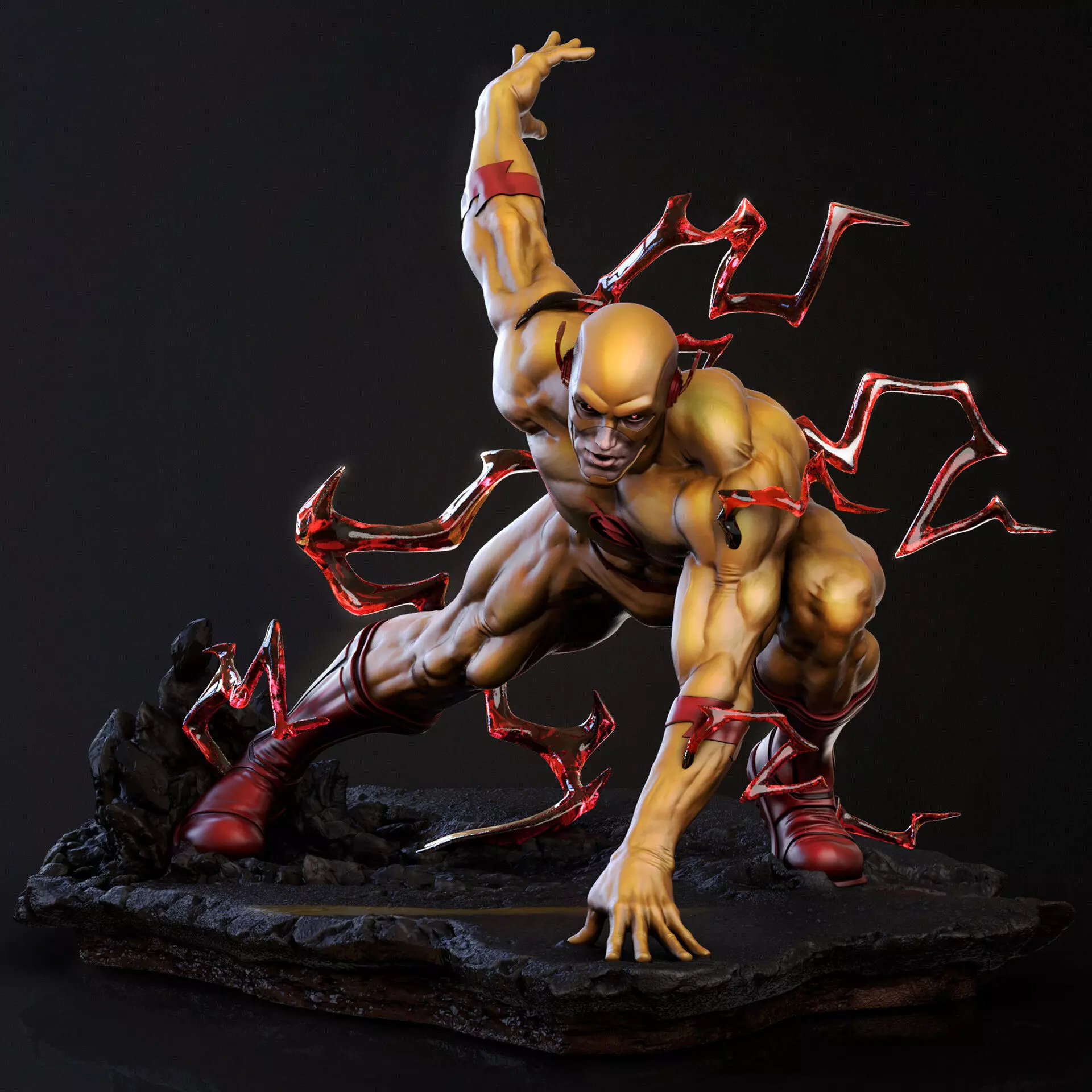 Reverse flash 3D Print 3D print model_0