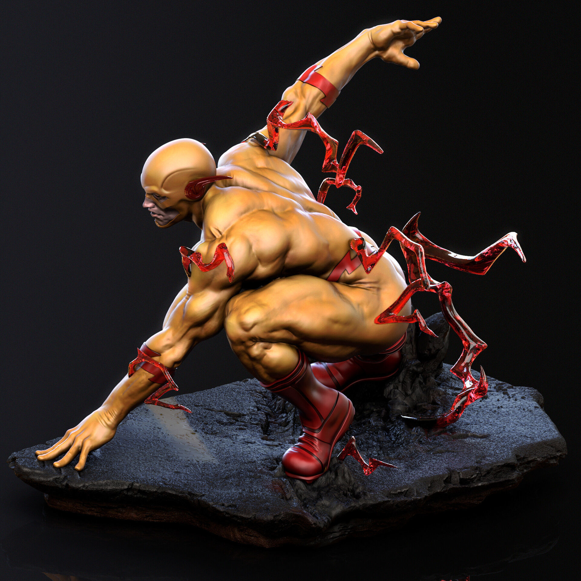 Reverse flash 3D Print 3D print model_1