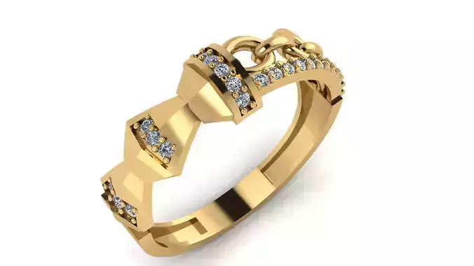 wedding Ring cocktail gemstone printable collection F 004