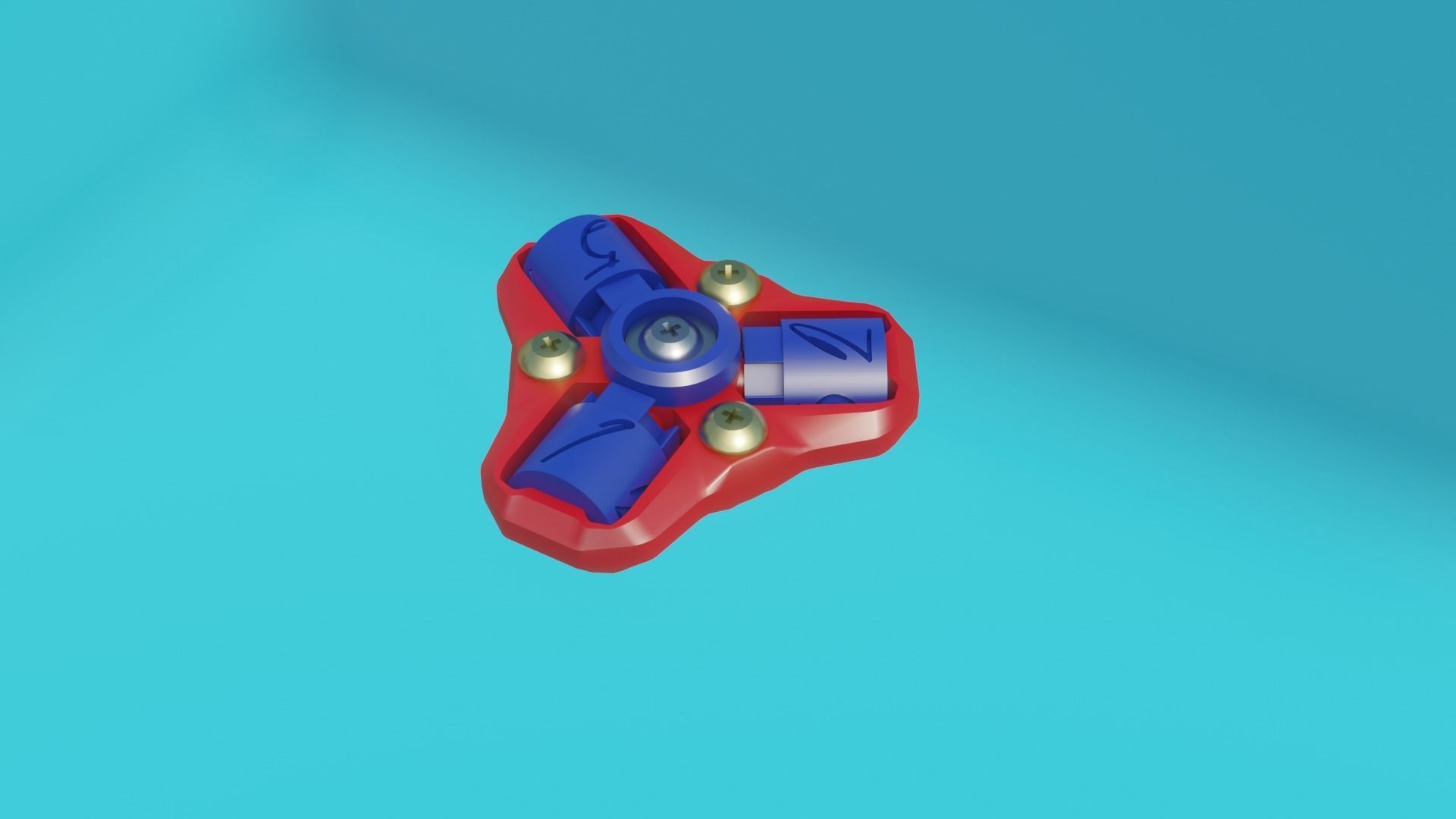 Mechanical Dice Geneve Fidget SPinner 3D Printable 3D print model_5