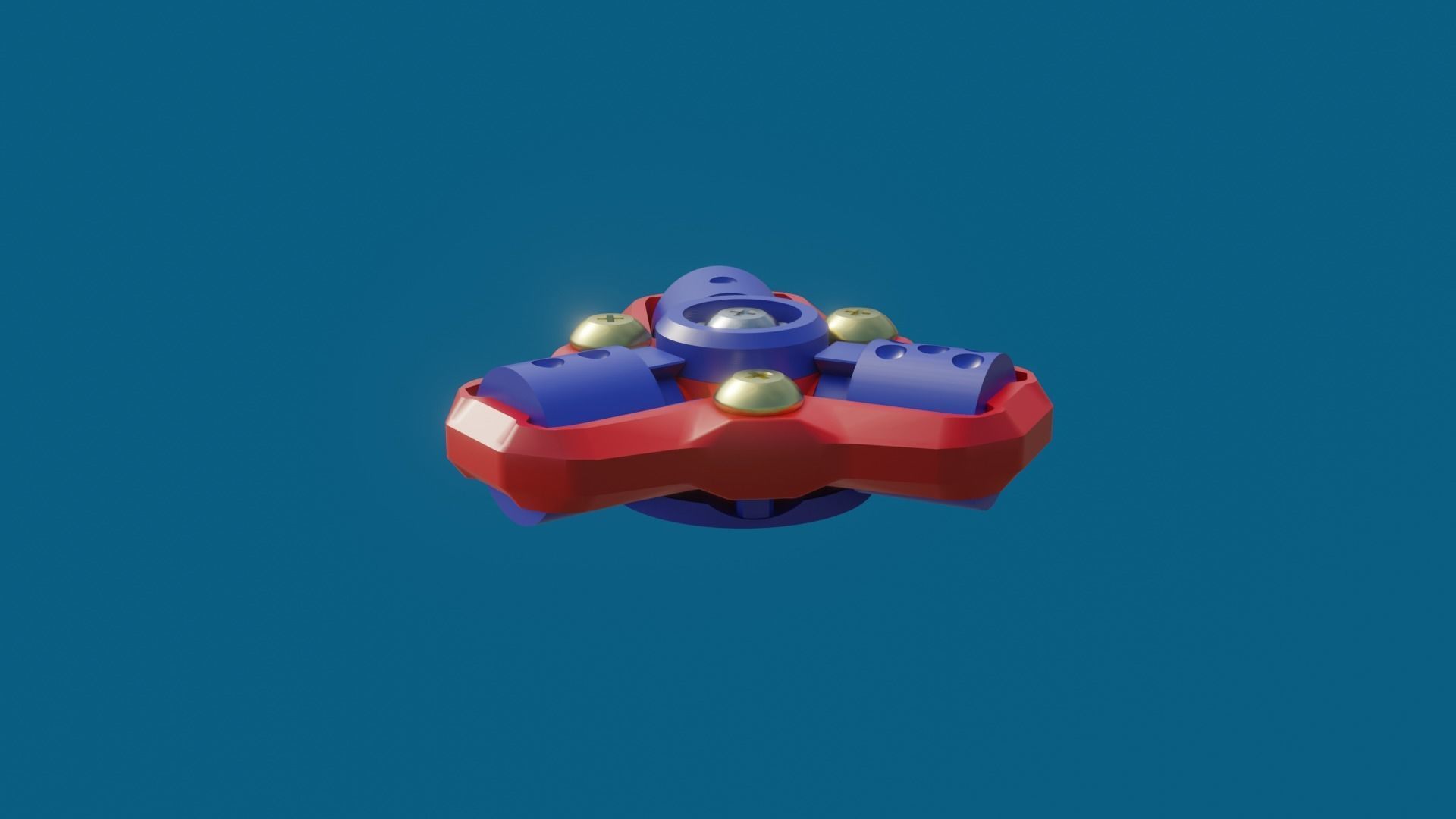 Mechanical Dice Geneve Fidget SPinner 3D Printable 3D print model_3