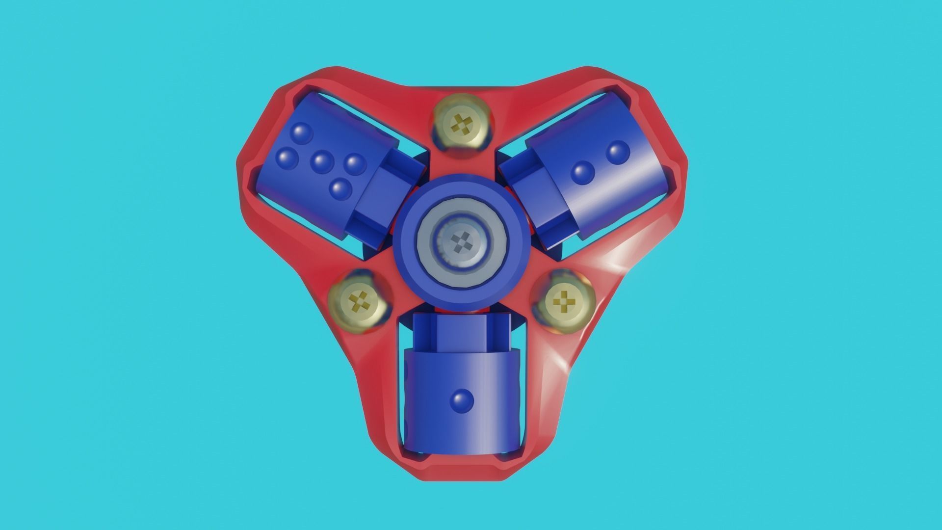 Mechanical Dice Geneve Fidget SPinner 3D Printable 3D print model_7