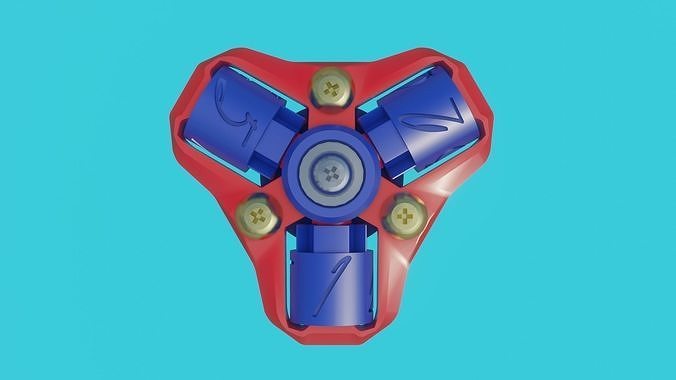Mechanical Dice Geneve Fidget SPinner 3D Printable 3D print model