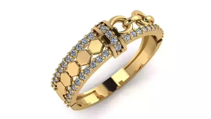 wedding Ring cocktail gemstone printable collection F 024