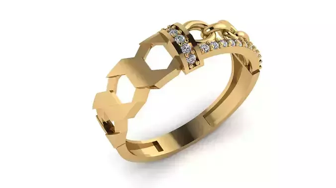 wedding Ring cocktail gemstone printable collection F 026