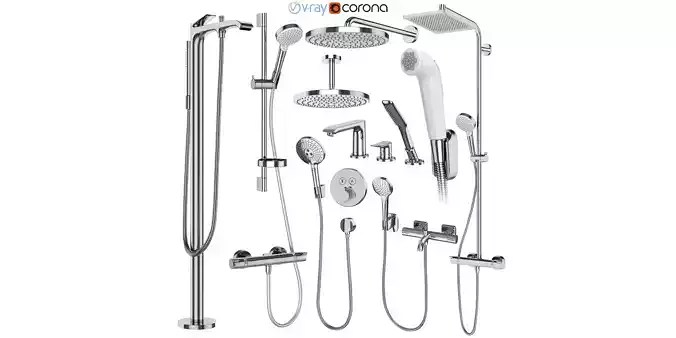 Faucets and shower systems Hansgrohe set 172