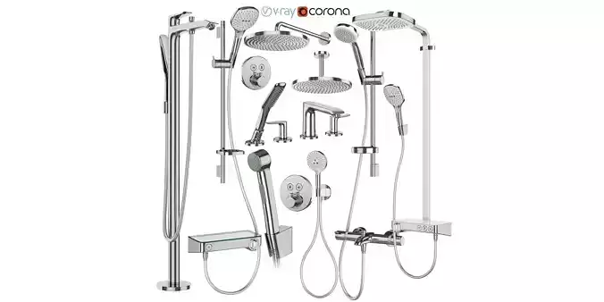 Faucets and shower systems Hansgrohe set 173