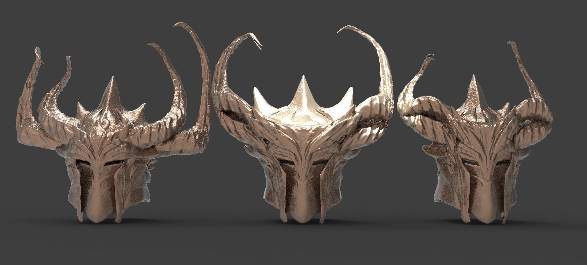 Thule Viking helmet collection 1  3D model_1