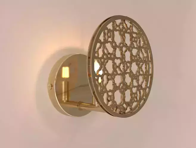 Three patterns wall light