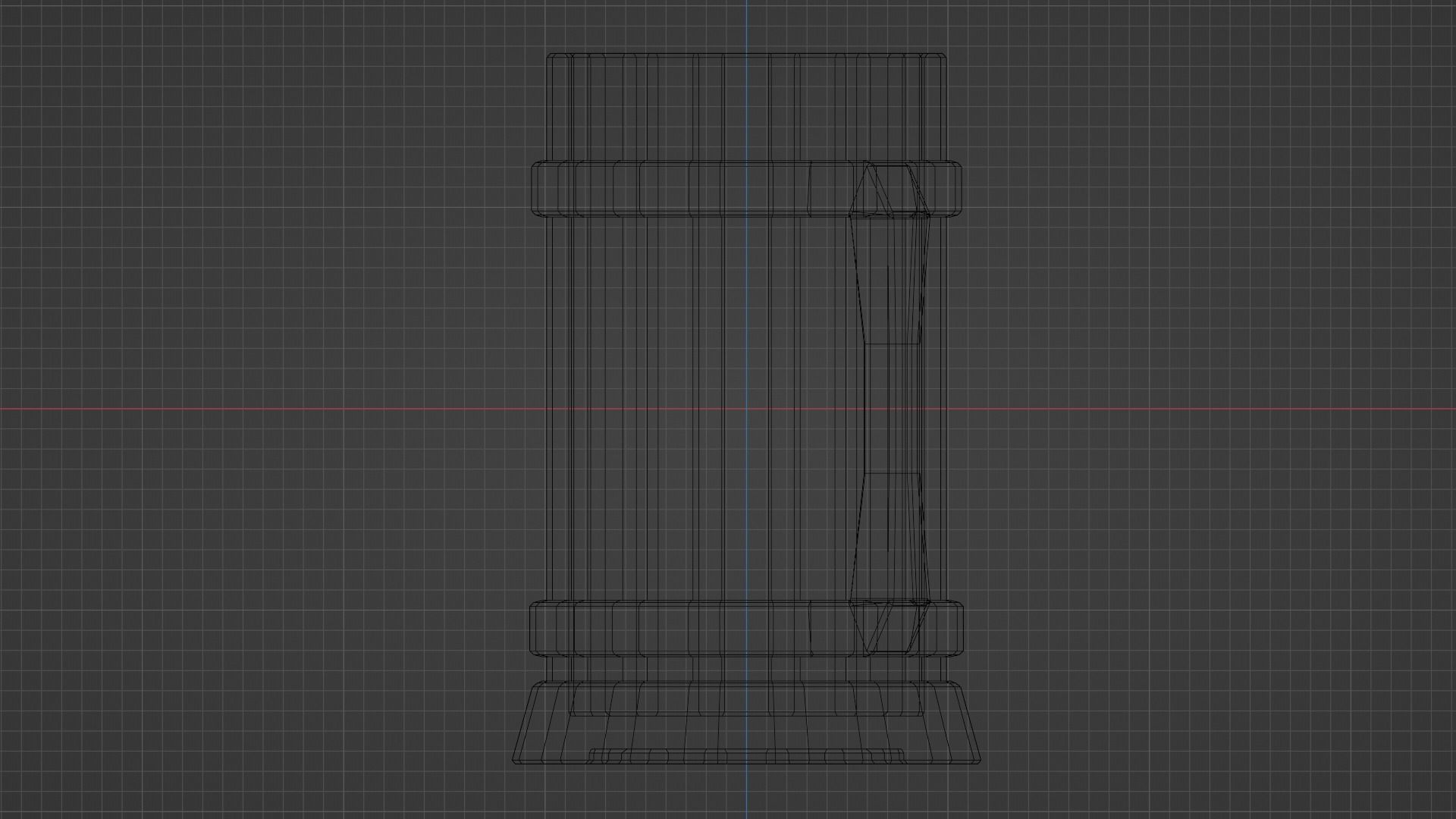 Stein two wooden mugs Low-poly 3D model_1
