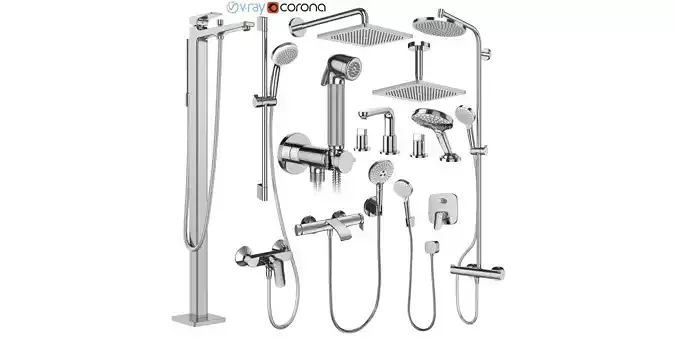 Faucets and shower systems Hansgrohe set 175