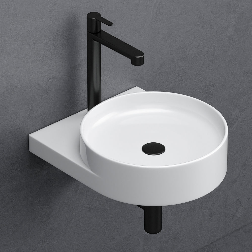 Washbasins Ravak Yard 3D model_6