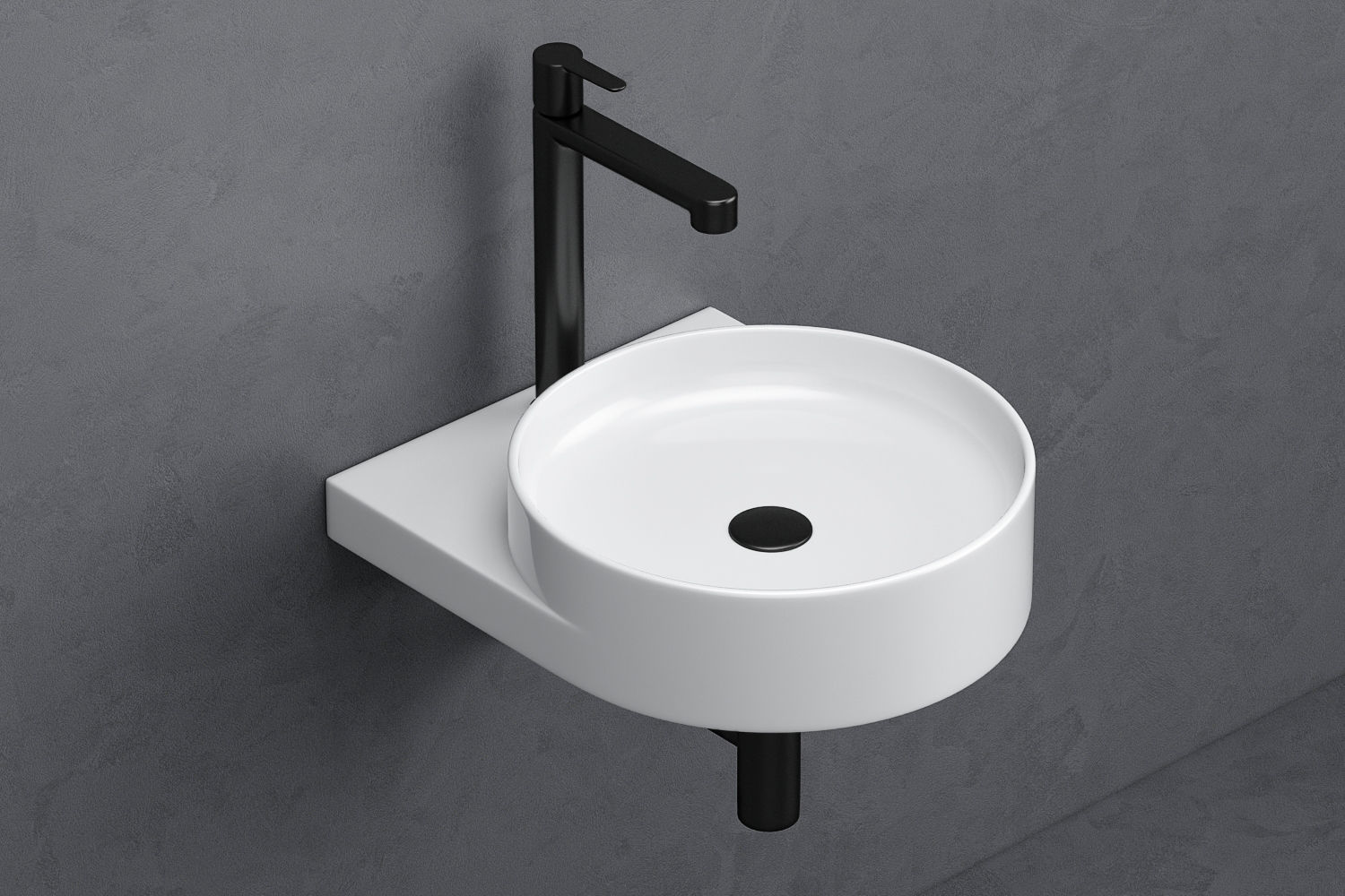 Washbasins Ravak Yard 3D model_22