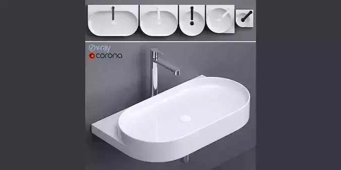 Washbasins Ravak Yard