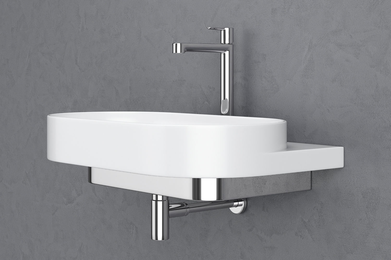Washbasins Ravak Yard 3D model_17