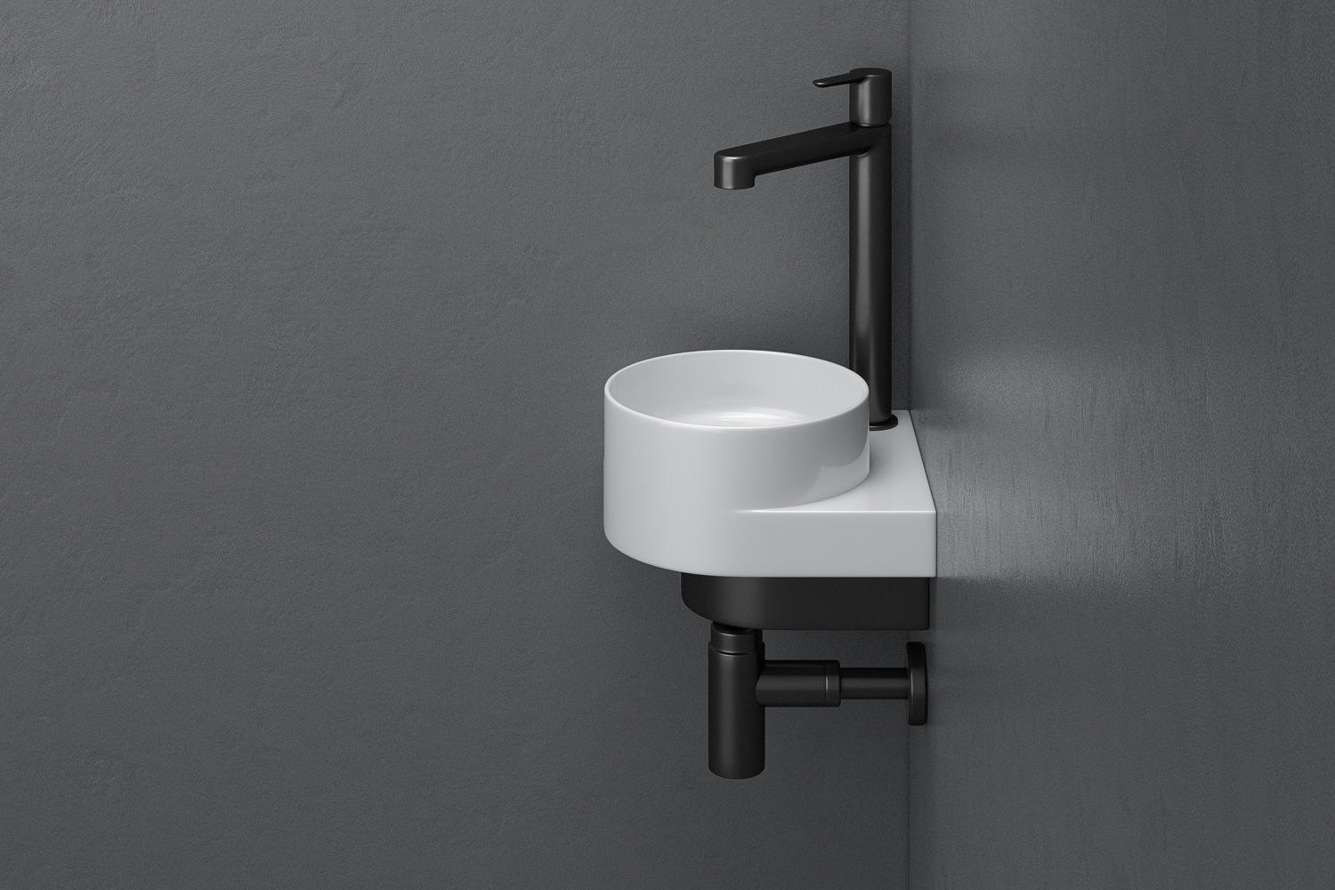 Washbasins Ravak Yard 3D model_13