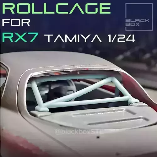 ROLLCAGE FOR RX7 TAMIYA 1-24 MODELKIT 3D print model